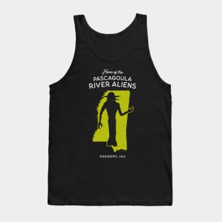 Home of the Pascagoula River Aliens - Mississippi, USA Tank Top